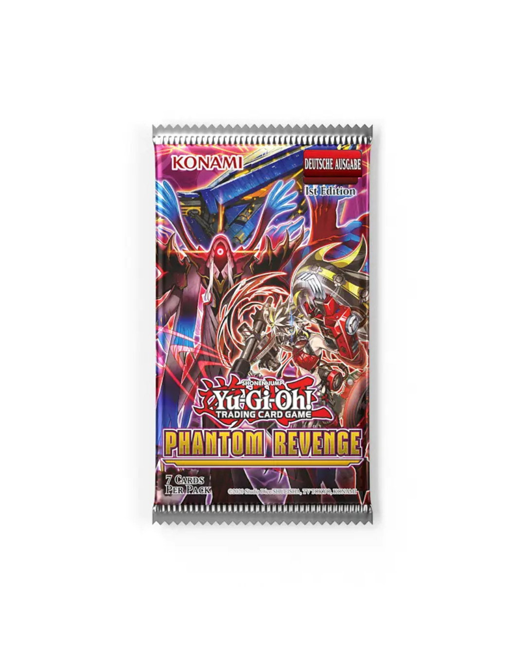 Yu-Gi-Oh! CCG dt.: Phantom Revenge Booster Display Buch, Veröffentlichung, Comics, Werbung