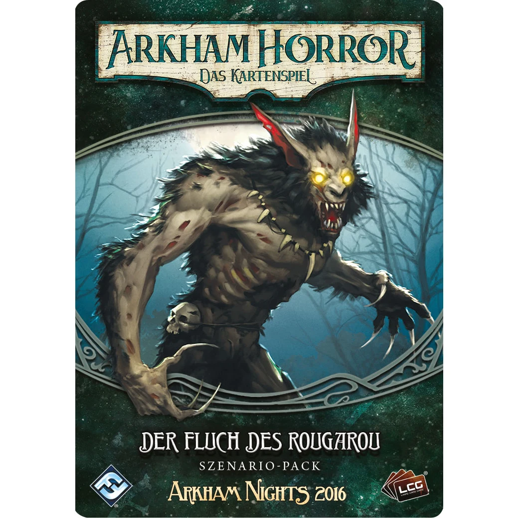 Arkham Horror LCG dt.: Der Fluch des Rougarou Szenario-Pack POD 