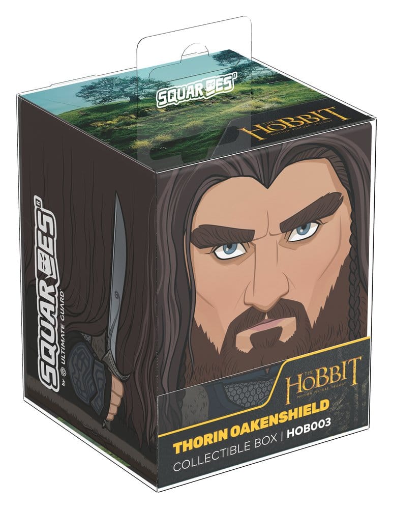 Ultimate Guard: Deckbox Squaroes Hobbit - Thorin Oakenshield (HOB003) figurin, sammlerstück, Thorin Eichenschild?, Hobbit, box-set