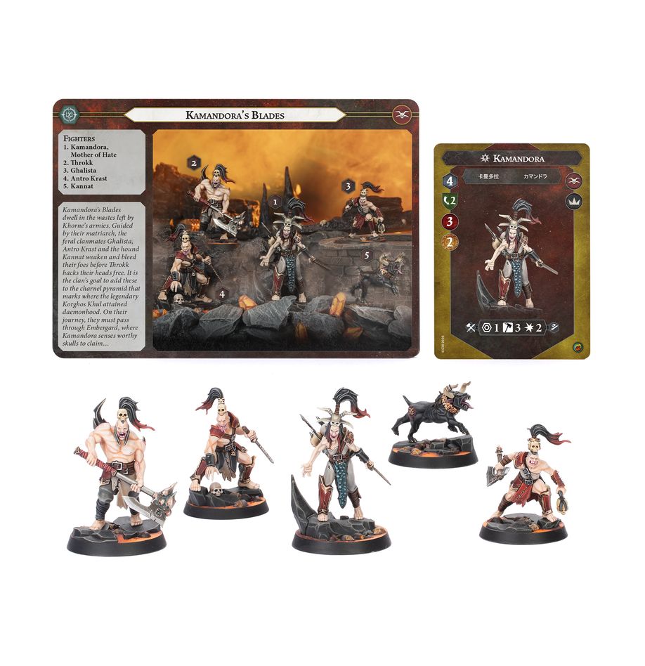 Warhammer: Underworlds - Kamandora's Blades Warhammer: Underworlds - Kamandora's Blades