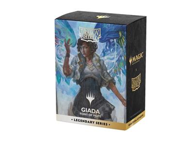 Dragon Shield: Art Sleeves Dual Matte Magic Legendary Series - Giada, Font of Hope collectible, kartenspiel, brettspiel, verpackungskunst, charakterfigur