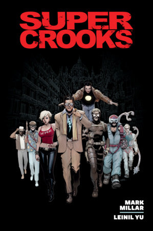Supercrooks Library Edition HC comics, graphic novel, supervillains, team, title text