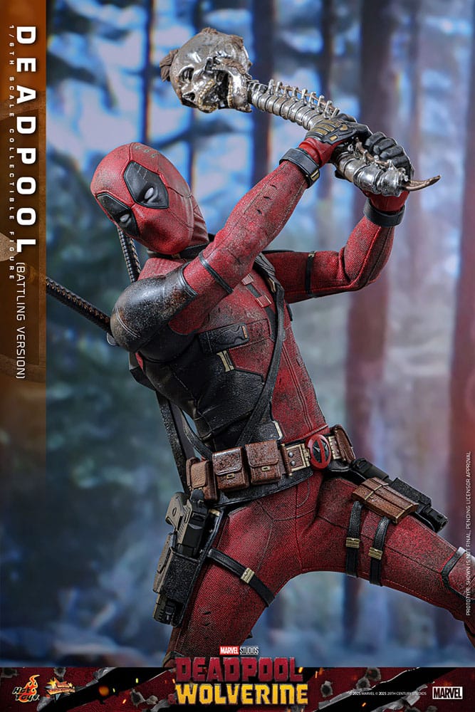 Deadpool & Wolverine AF: Deadpool Battling Version Movie Masterpiece 1/6 Scale31cm Deadpool & Wolverine AF: Deadpool Battling Version Movie Masterpiece 1/6 Scale31cm