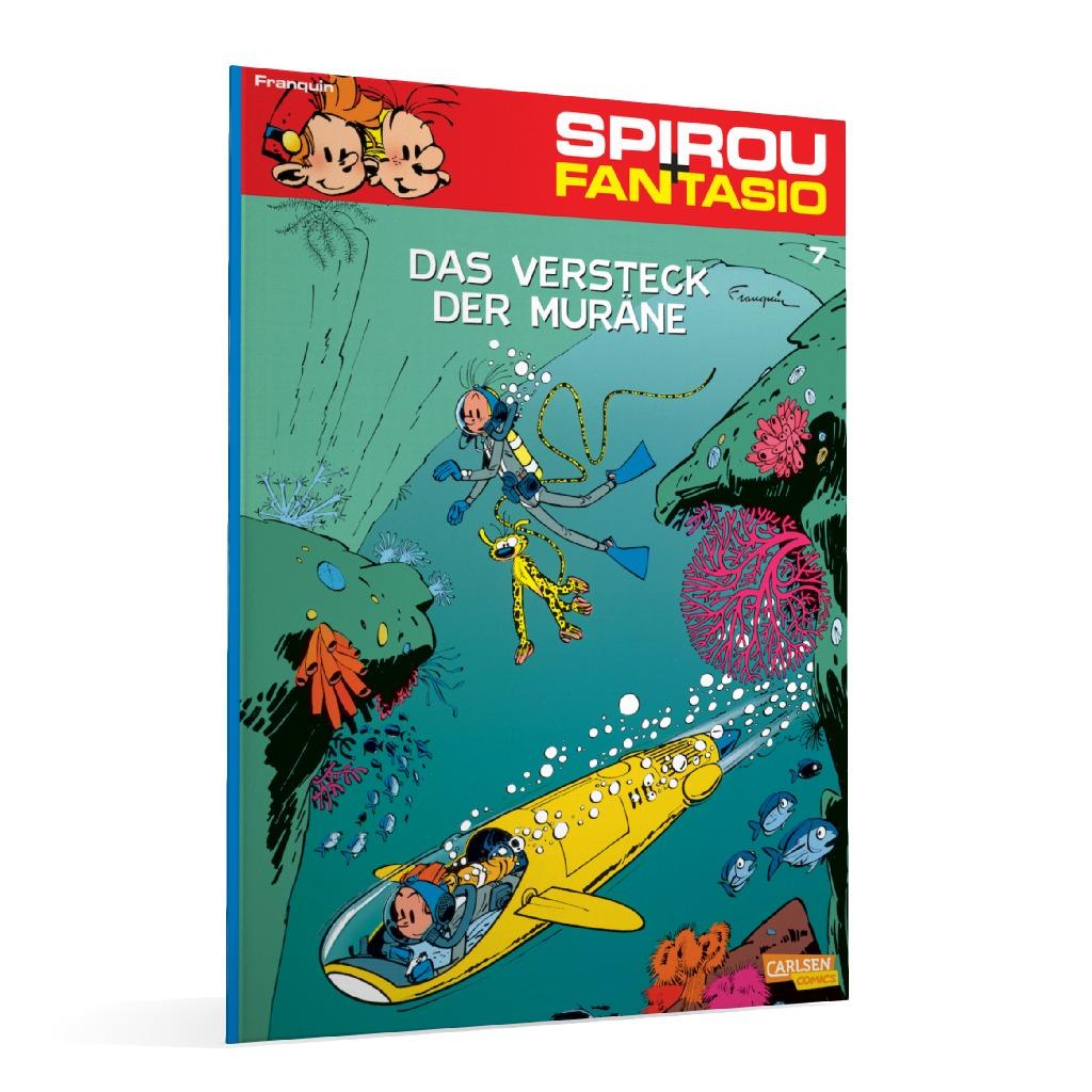 Spirou & Fantasio Bd.7: Das Versteck der Muräne (Neuausgabe)