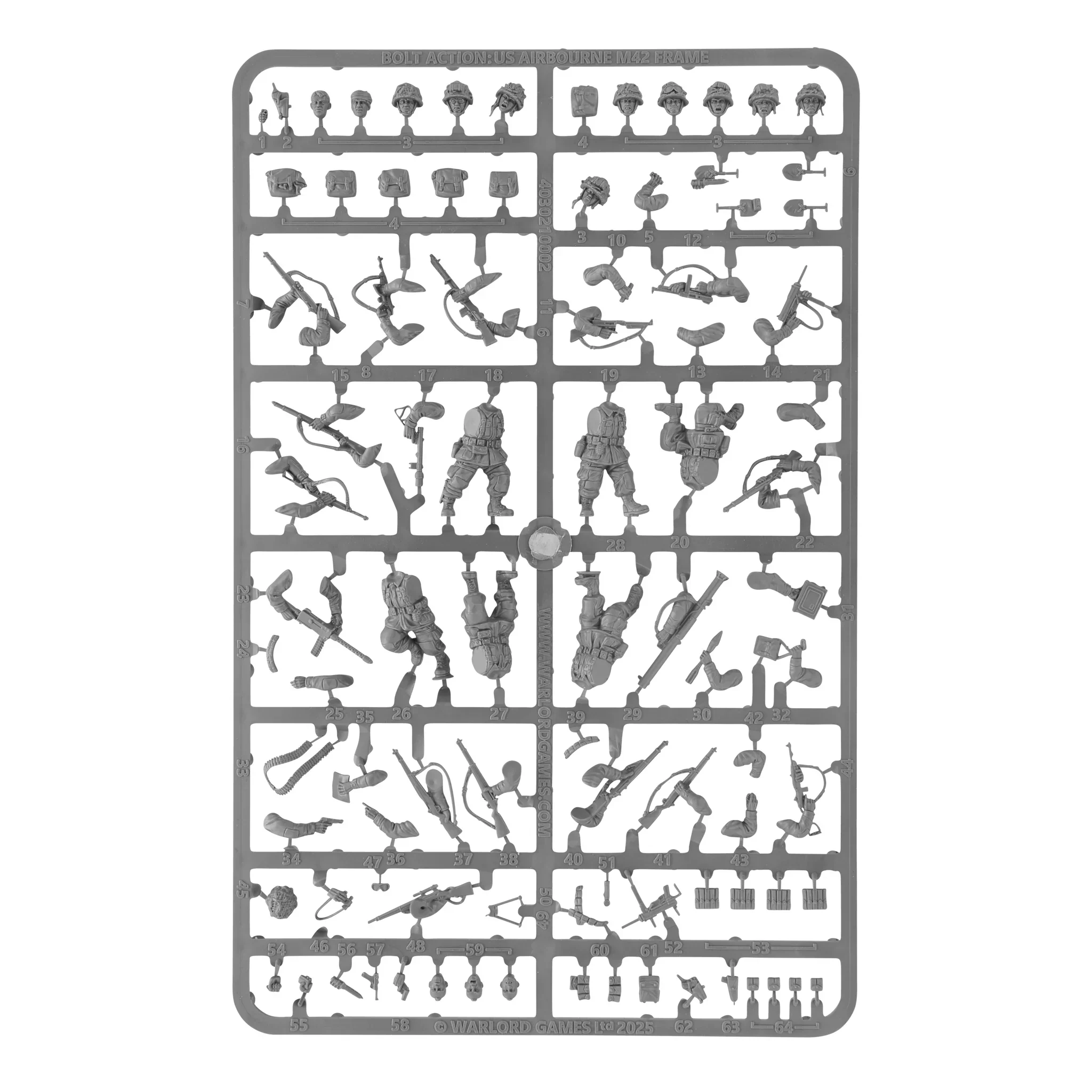 Bolt Action: US - Airborne M42 frame 2025 Bolt Action: US - Airborne M42 frame 2025