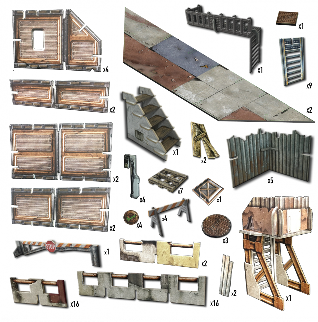 Battle Systems: Shanty Town Core Set Battle Systems: Shanty Town Core Set