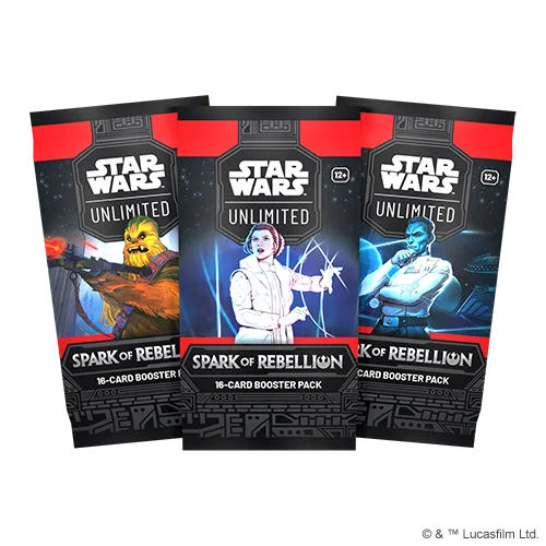 Star Wars Unlimited CCG: Spark of Rebellion - Boosterpack Star Wars Unlimited CCG: Spark of Rebellion - Boosterpack
