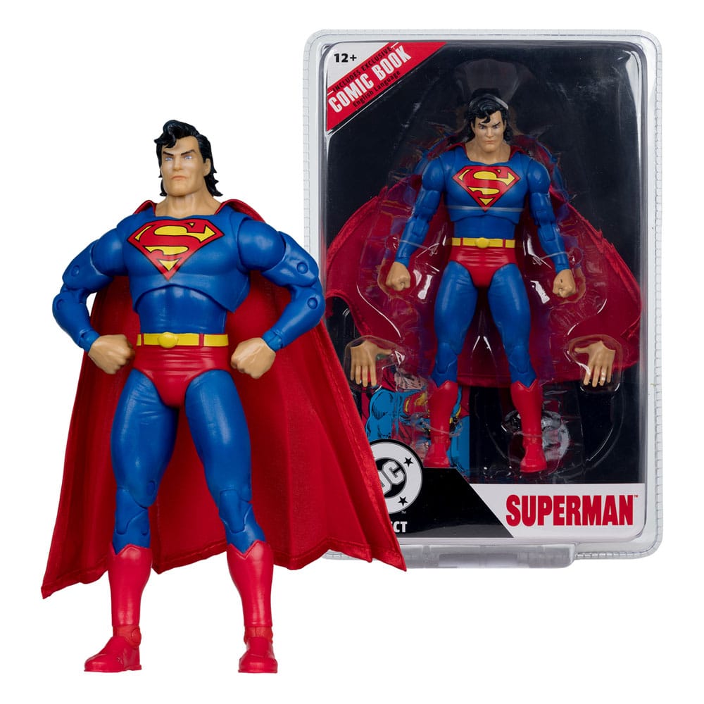 DC Direct AF: Superman (Zero Hours) Page Punchers 19cm Kap, Erwachsener, Weiblich, Person, Frau