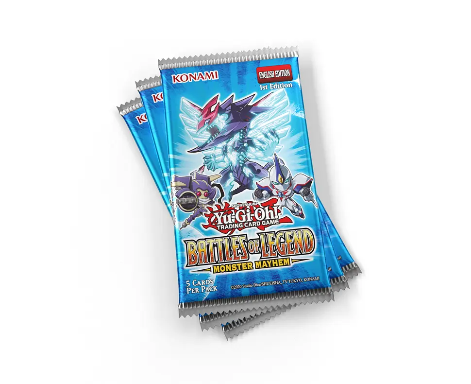 Yu-Gi-Oh! CCG: Battles of Legend - Monster Mayhem Boosterpack