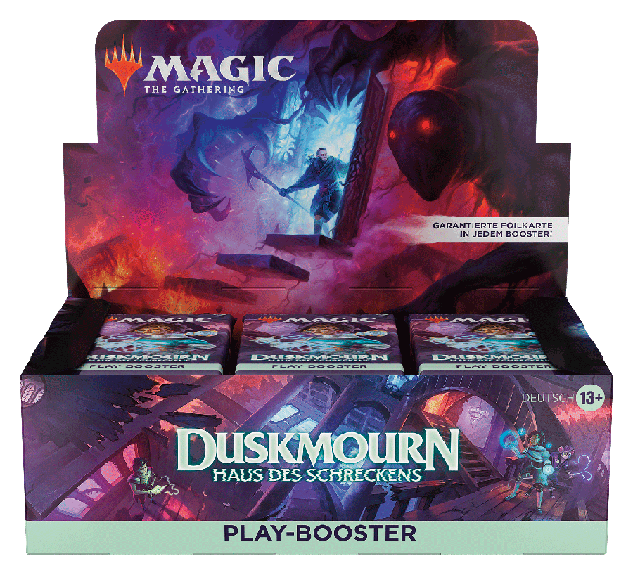 Magic CCG dt.: Duskmourn Haus des Schreckens Play-Booster Display