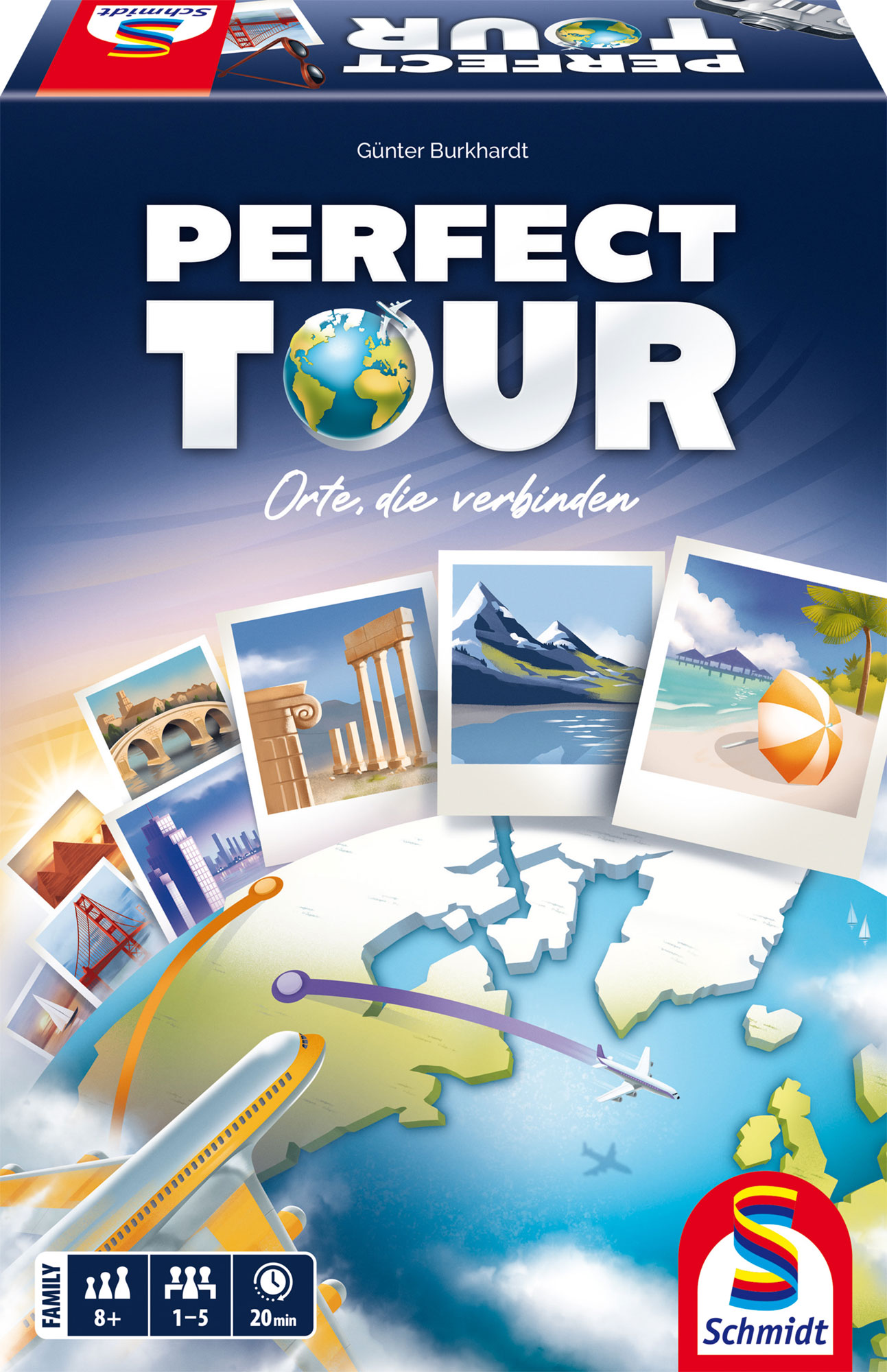 Reisebuch, Reiseziele, Geographie, Flugzeug, Kartenabenteuer