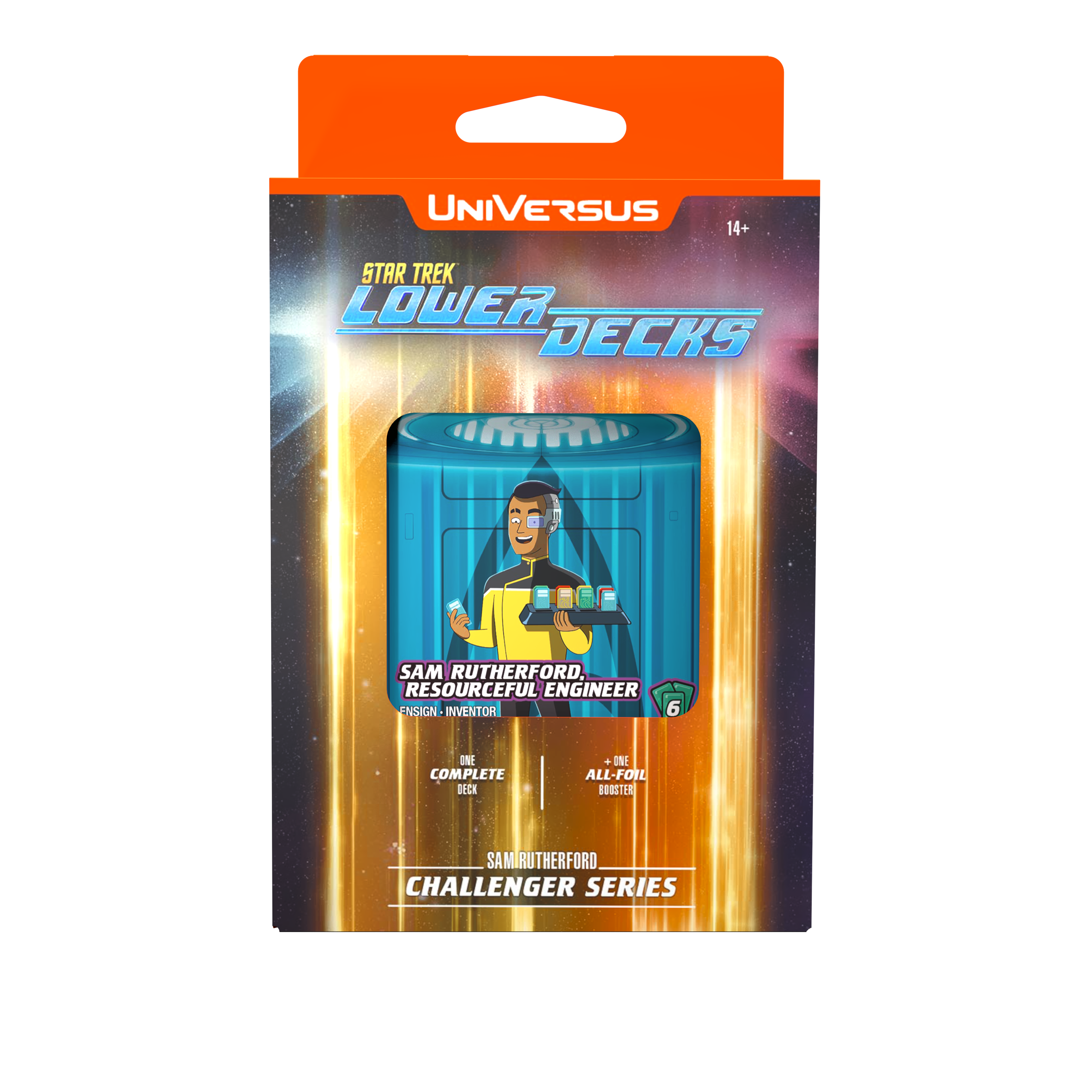 Universus CCG: Star Trek Lower Decks Challenger Series Deck "Sam Rutherford" Universus CCG: Star Trek Lower Decks Challenger Series Deck "Sam Rutherford"