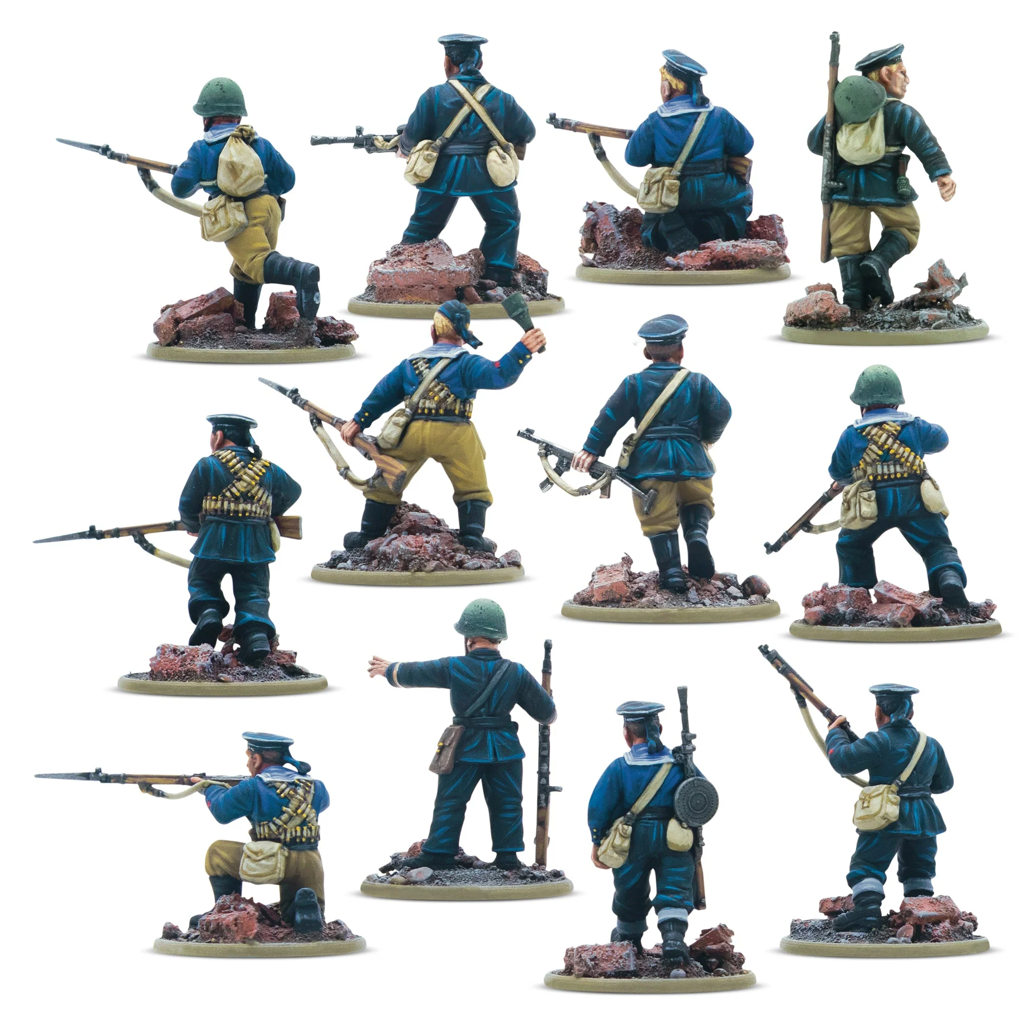 Bolt Action: Soviet - Naval Brigade Squad Bolt Action: Soviet - Naval Brigade Squad