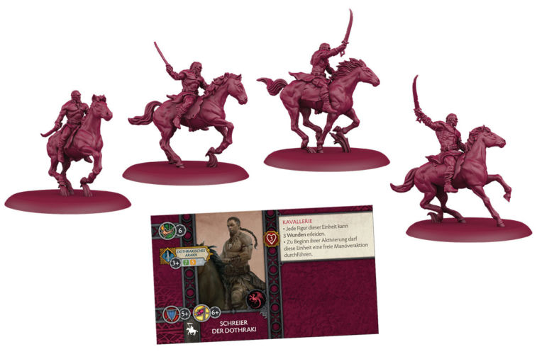 Song of Ice & Fire: Miniaturenspiel - Dothraki Screamers Song of Ice & Fire: Miniaturenspiel - Dothraki Screamers