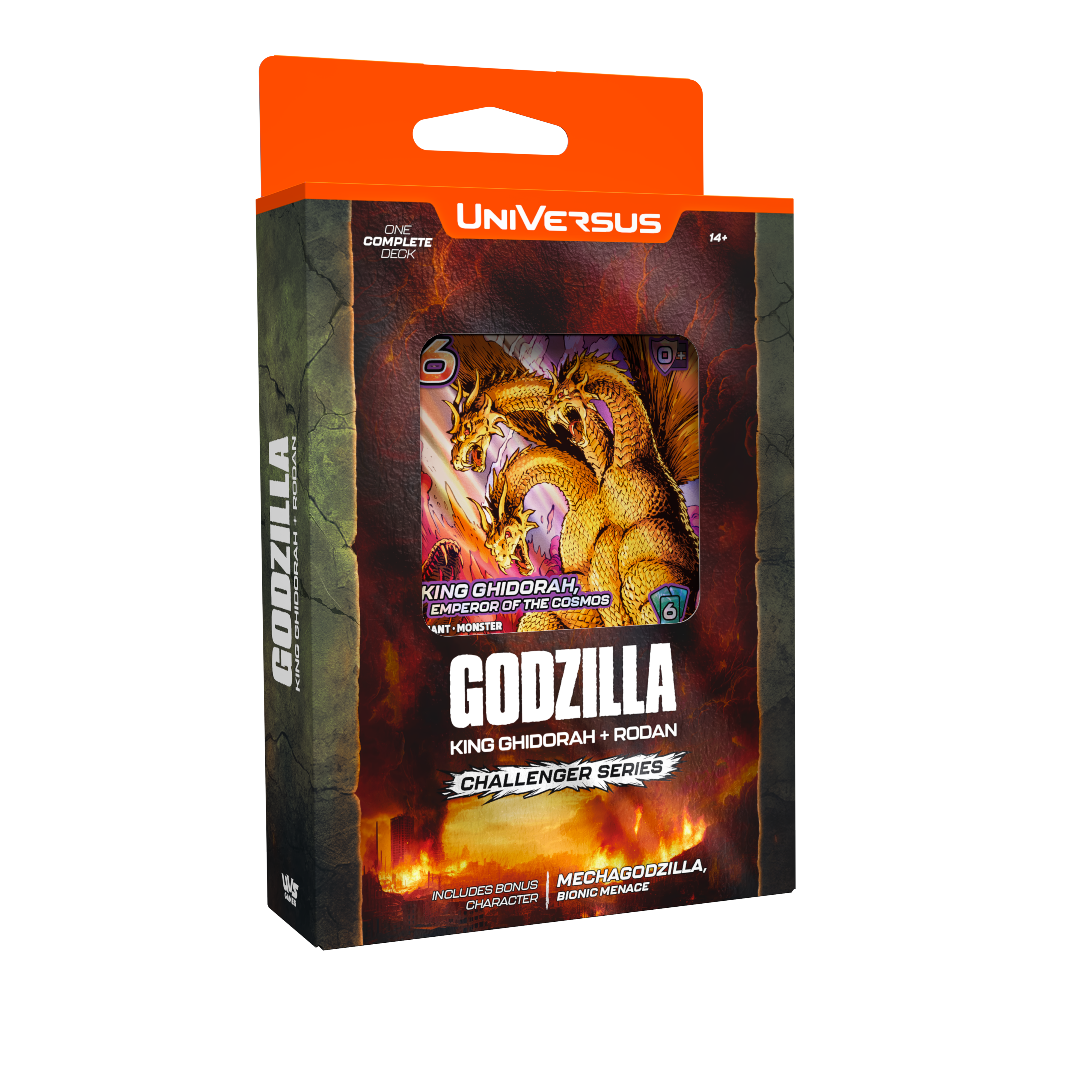 Universus CCG: Godzilla Challenger Series "King Ghidorah + Rodan"