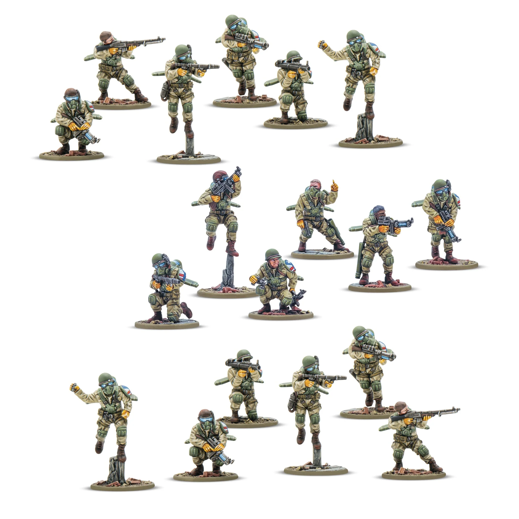 Bolt Action: Konflikt '47 - Firefly Airborne Infantry Bolt Action: Konflikt '47 - Firefly Airborne Infantry