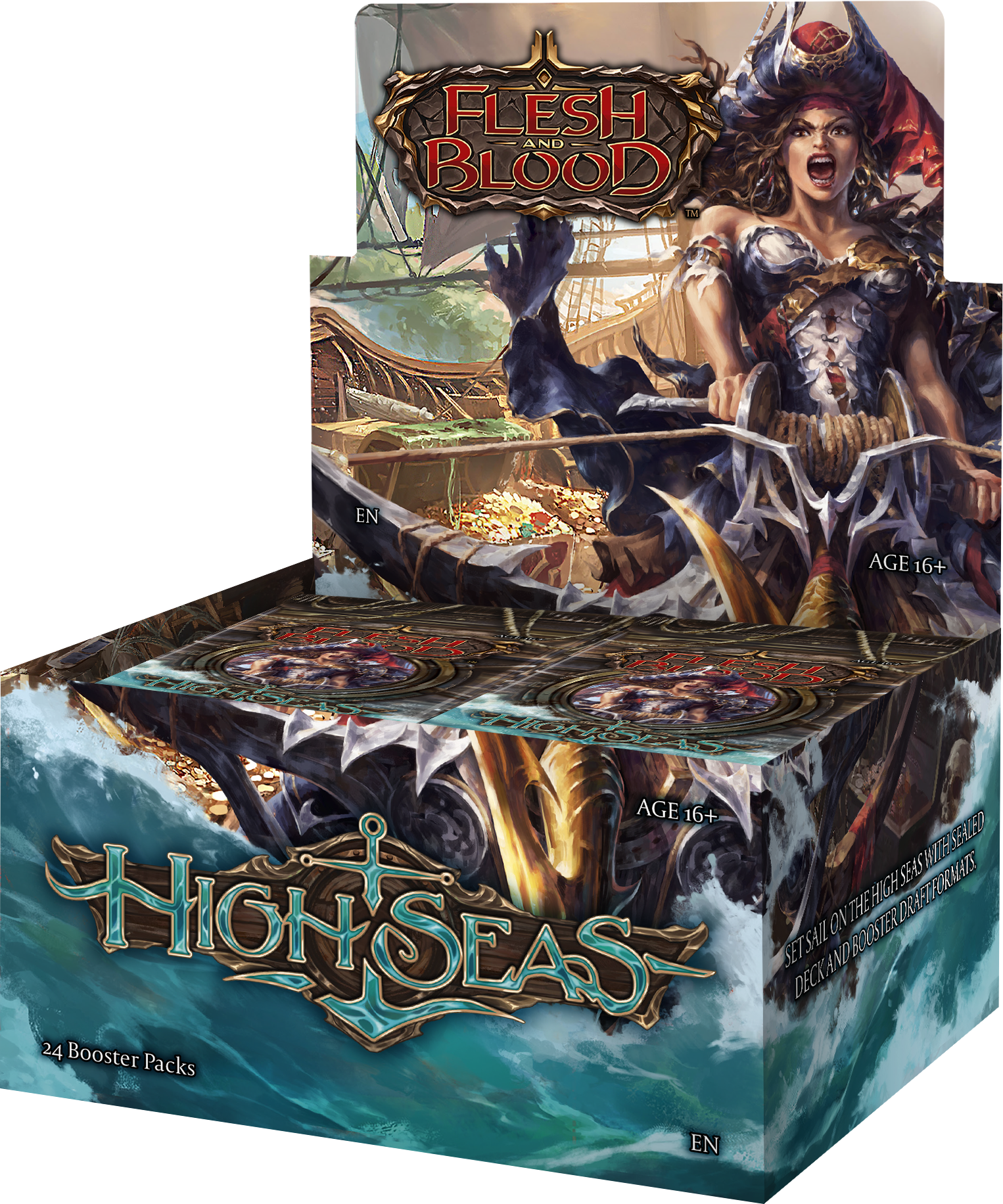 Flesh & Blood TCG: High Seas Booster Display Flesh & Blood TCG: High Seas Booster Display