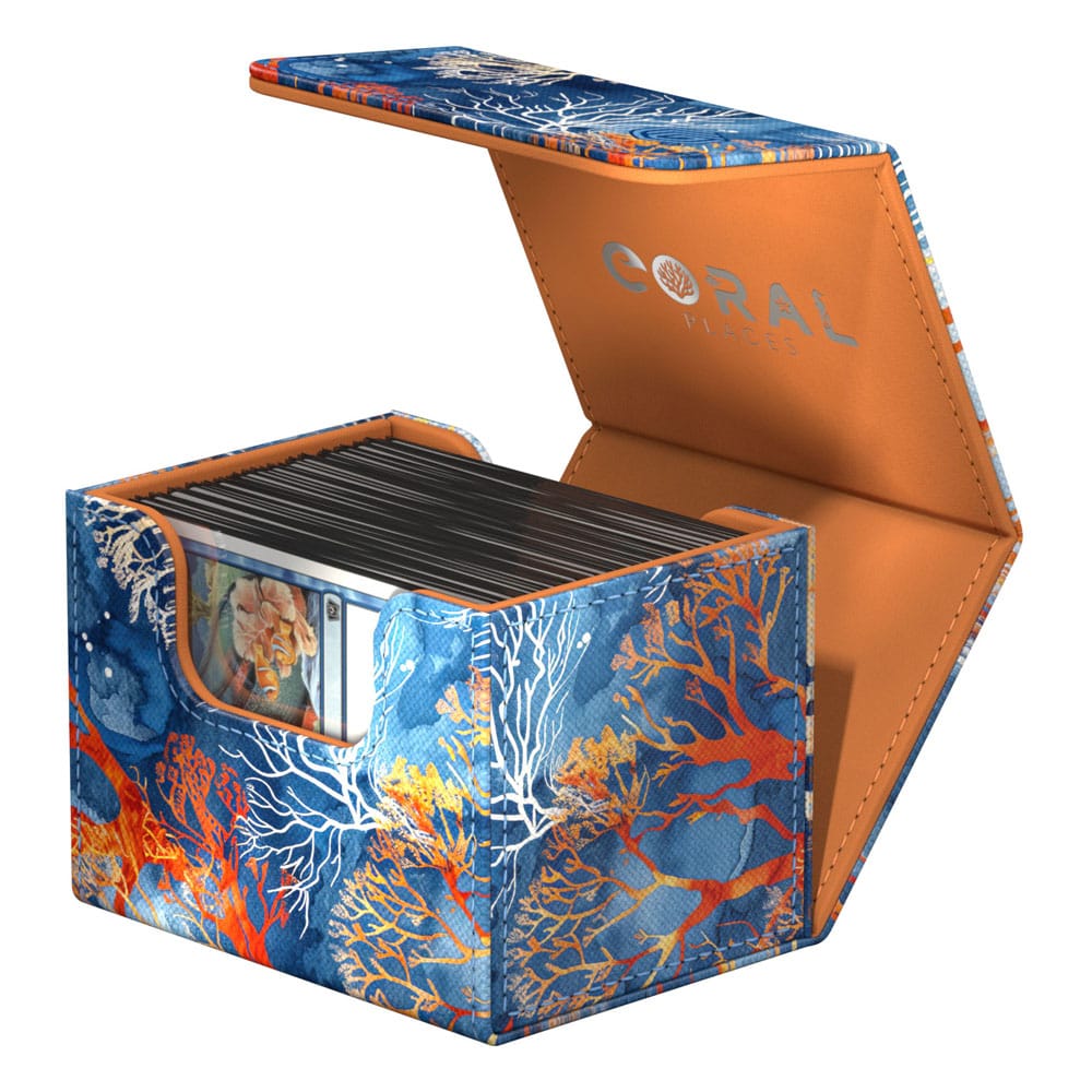 Ultimate Guard: Deckbox SideWinder 100+ Xenoskin Coral Places - Fiery Reef Ultimate Guard: Deckbox SideWinder 100+ Xenoskin Coral Places - Fiery Reef