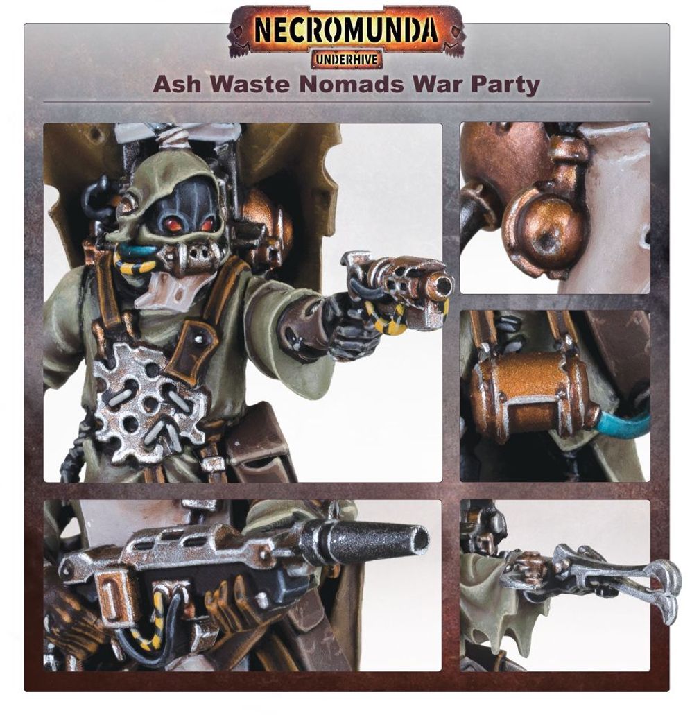 Necromunda: Ash Wastes Nomad War Party Necromunda: Ash Wastes Nomad War Party