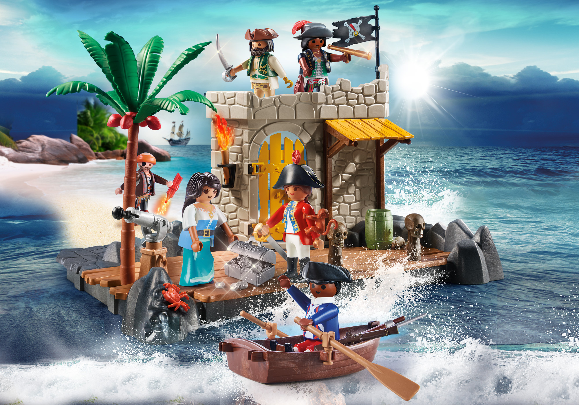Playmobil: My Figures - Island of the Pirates
