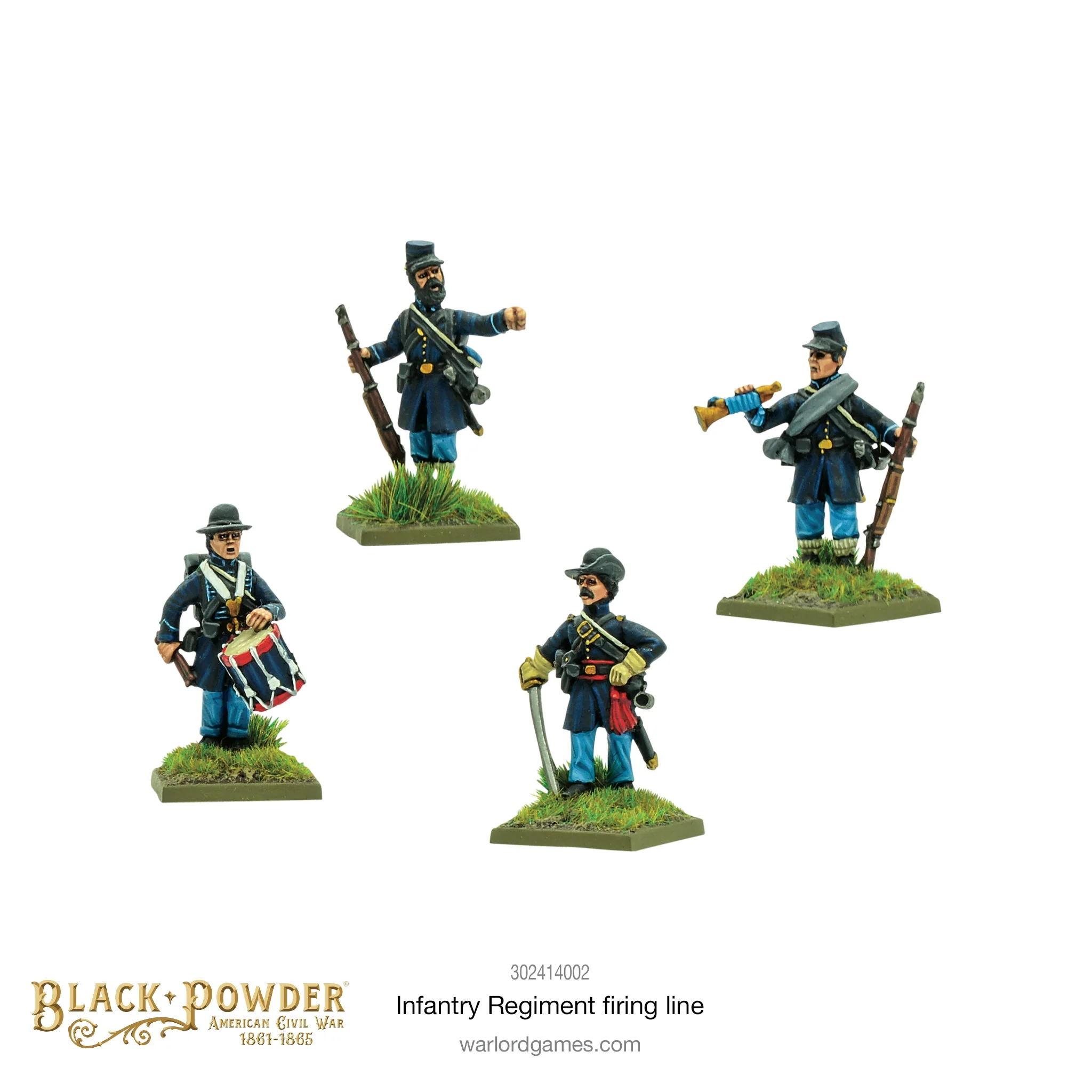 Black Powder: American Civil War Infantry Regiment Firing Line
