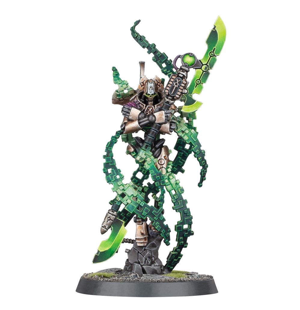 Warhammer 40K: Necrons - Overlord with Translocation Shroud