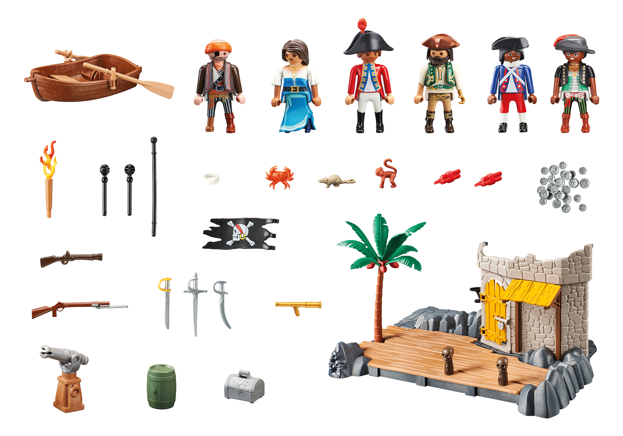 Playmobil: My Figures - Island of the Pirates