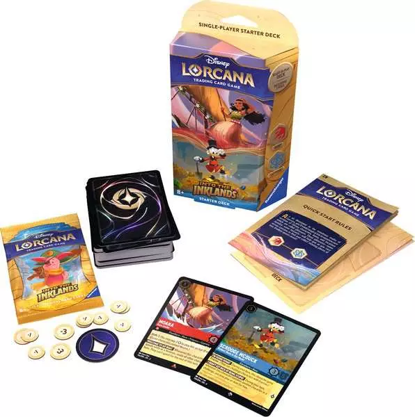 Lorcana TCG: Die Tintenlande - Starter Deck B Dagobert Duck (Kapitel 3)