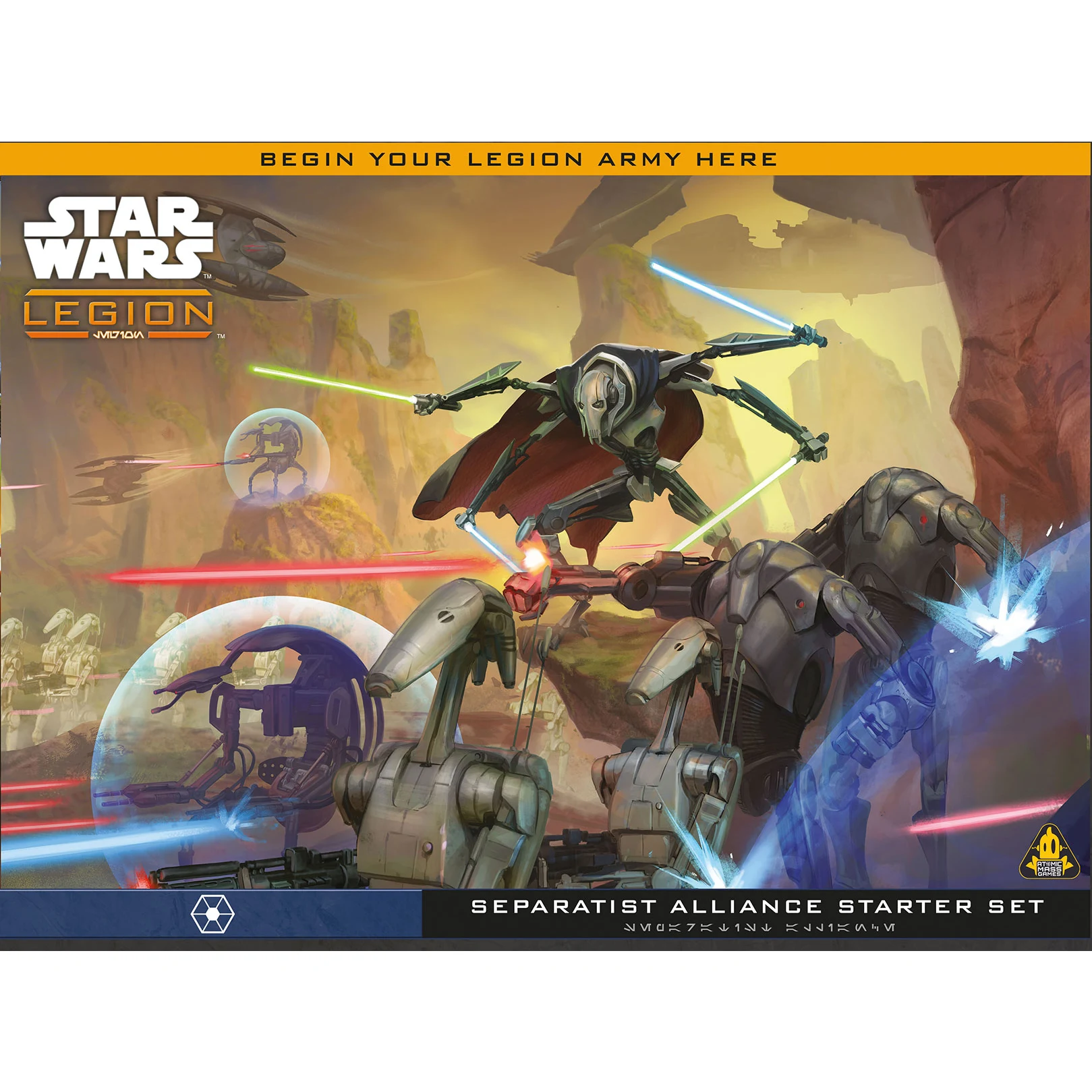 Star Wars: Legion - Starter Set Separatist Alliance (multilingual) Star Wars: Legion - Starter Set Separatist Alliance (multilingual)