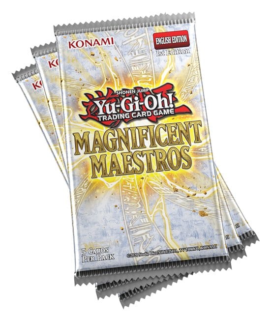 Trading card, Yu-Gi-Oh, Magnificent Maestros, 5 cards, English edition