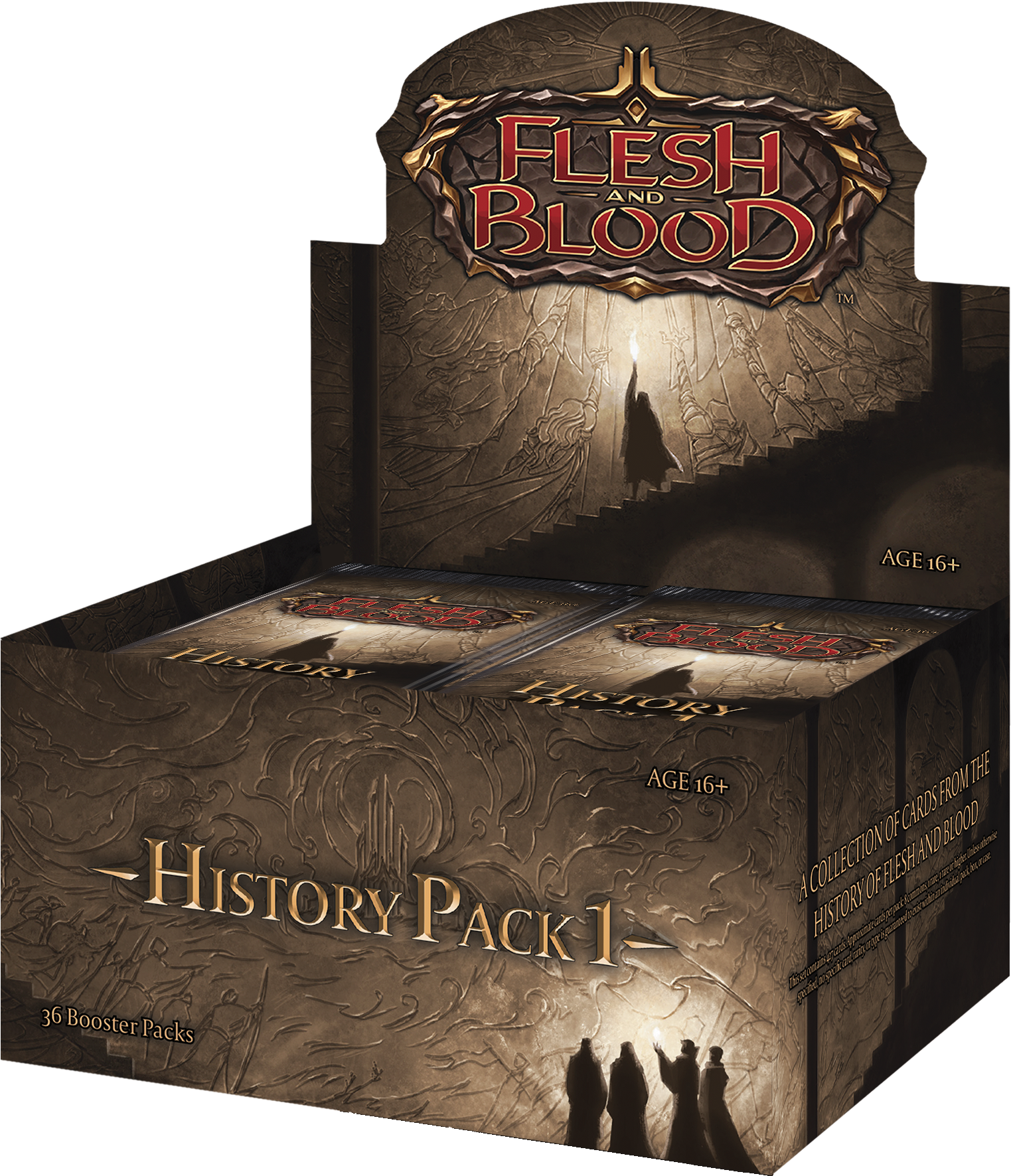 Flesh & Blood TCG: History Pack 1 Booster Display