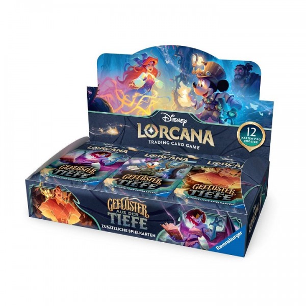 Lorcana TCG: Geflüster aus der Tiefe Booster Display (Kapitel 10)