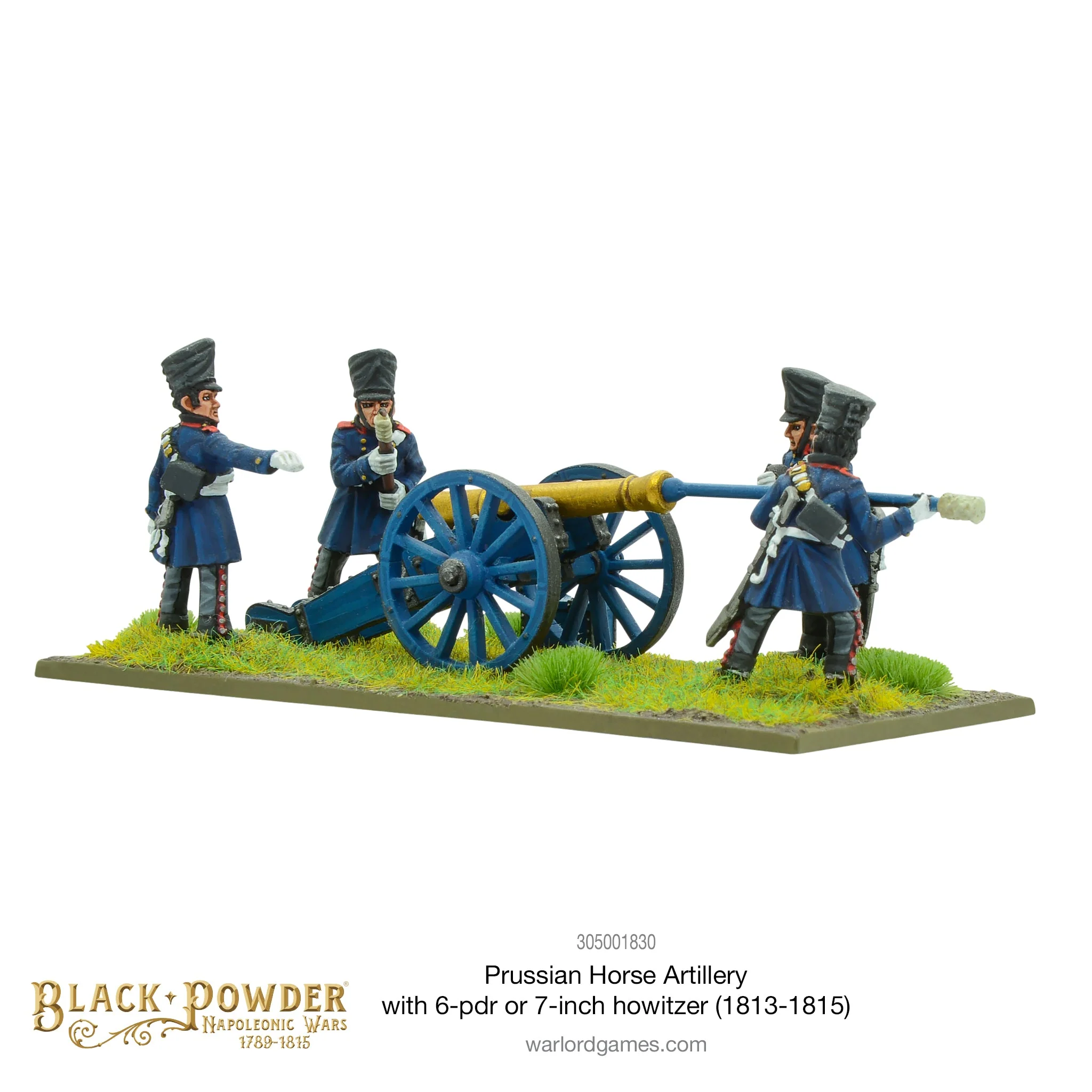 Black Powder: Napoleonic Prussian Horse Artillery with 6-pdr (1813-1815) Black Powder: Napoleonic Prussian Horse Artillery with 6-pdr (1813-1815)