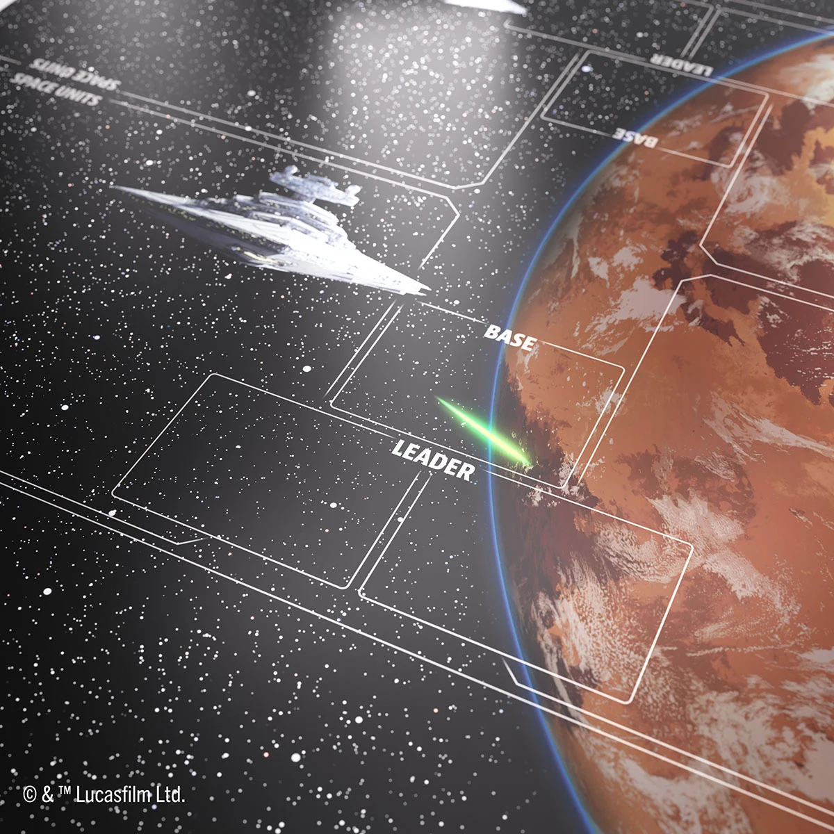 Star Wars Unlimited CCG: Supply - Game Mat Battle Zone Star Wars Unlimited CCG: Supply - Game Mat Battle Zone