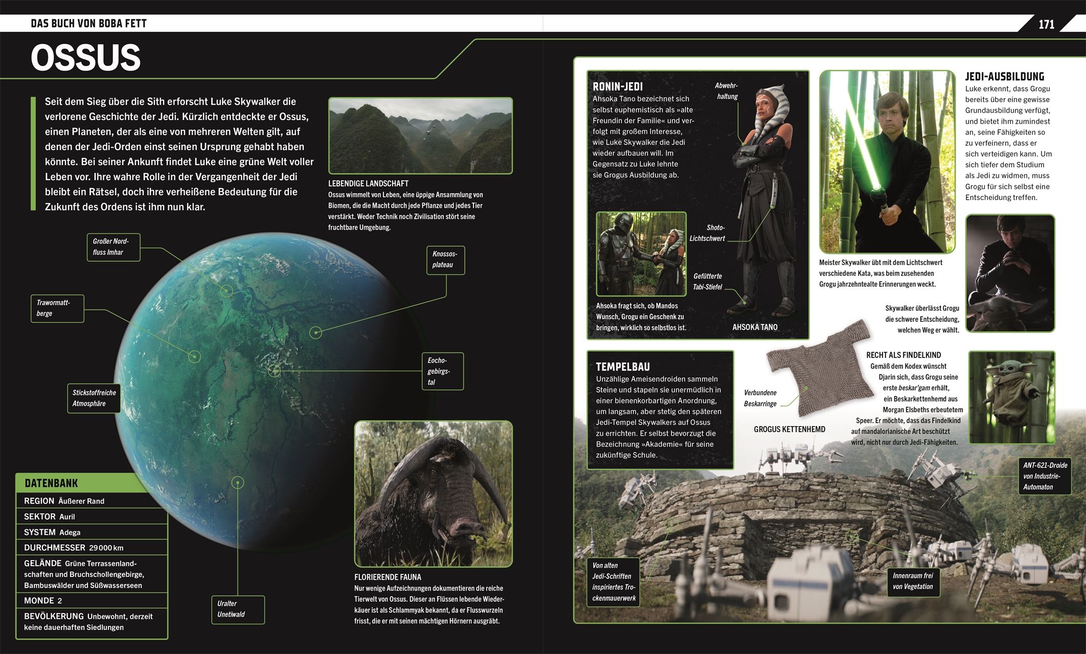Planet, Ossus, Landschaft, Wasserwelt, Fauna