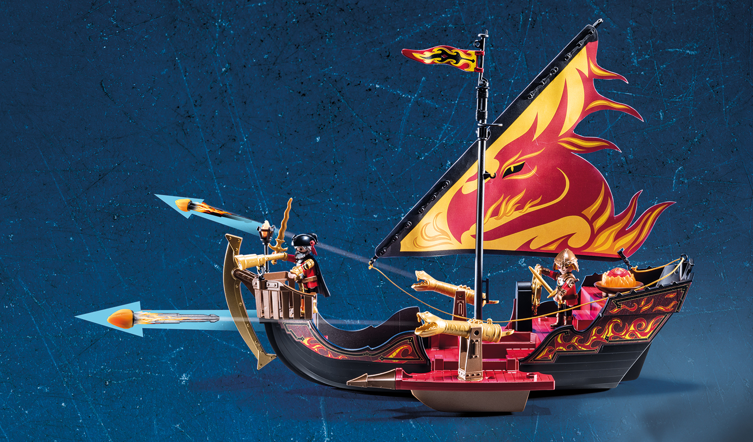 Playmobil: Novelmore - Burnham Raiders Feuerschiff