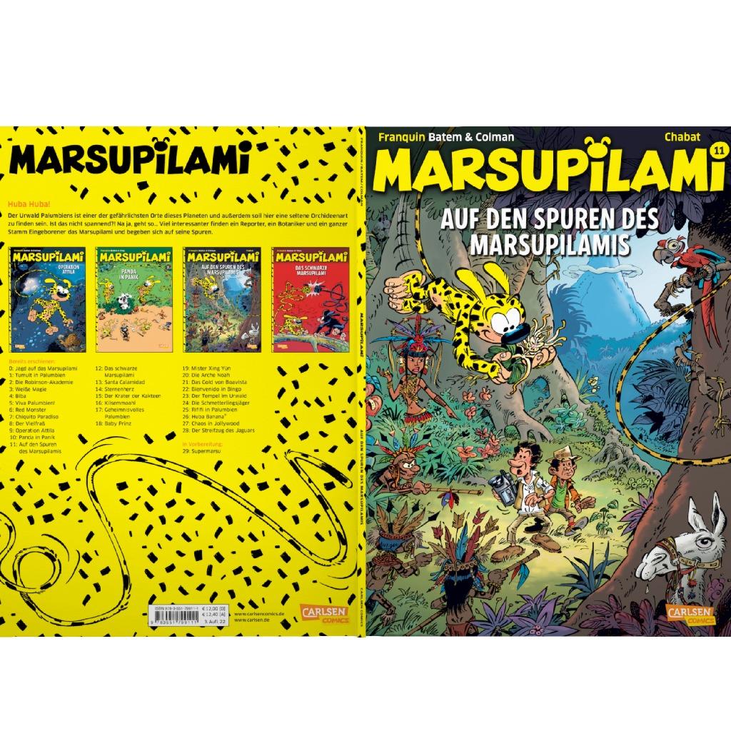 Marsupilami Bd.11: Auf den Spuren des Marsupilamis