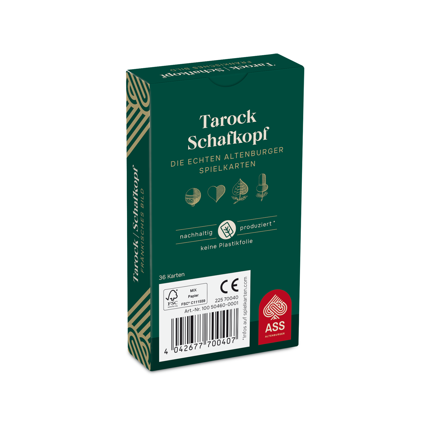 Tarock/Schafkopfkarten fränkisches Bild
