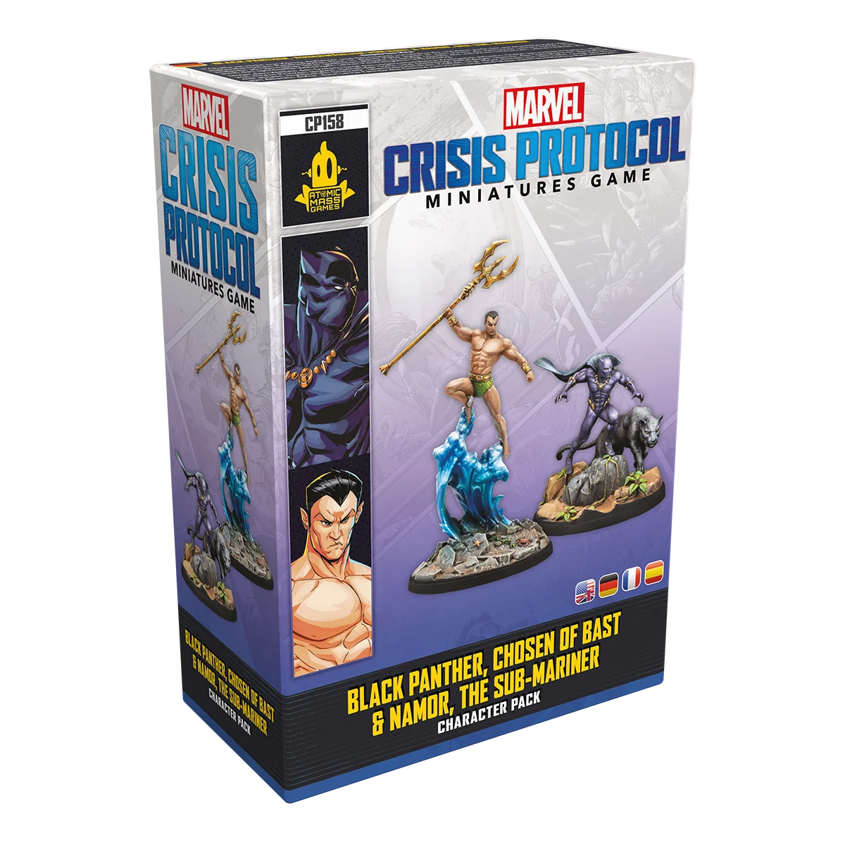 Marvel Crisis Protocol: Black Panther, Chosen of Bast & Namor, the Sub-Mariner