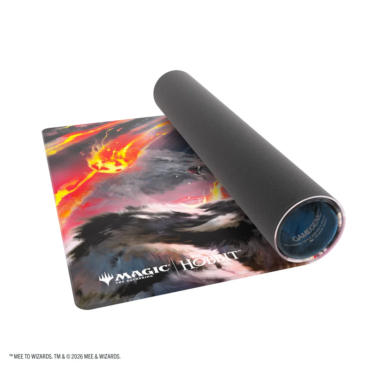 Gamegenic: Magic The Hobbit Shiny Playmat - Gandalf Gaming-Matte, Maustischgewebe, Magic: The Gathering, Schaum-Griff, rollbare Matte