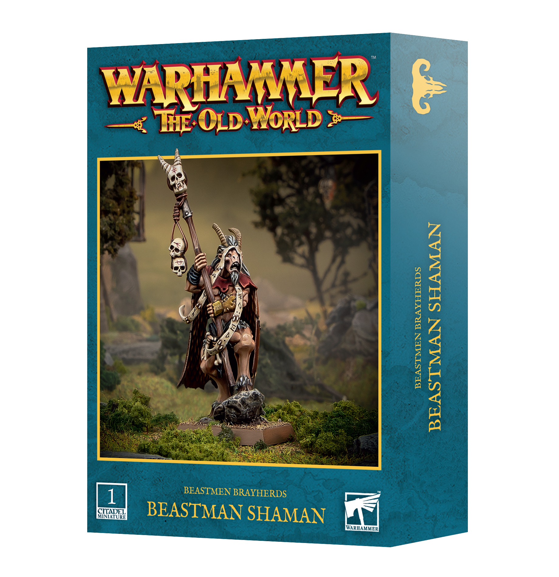 Warhammer: The Old World Beastmen Brayherds - Beastmen Shaman Warhammer: The Old World Beastmen Brayherds - Beastmen Shaman