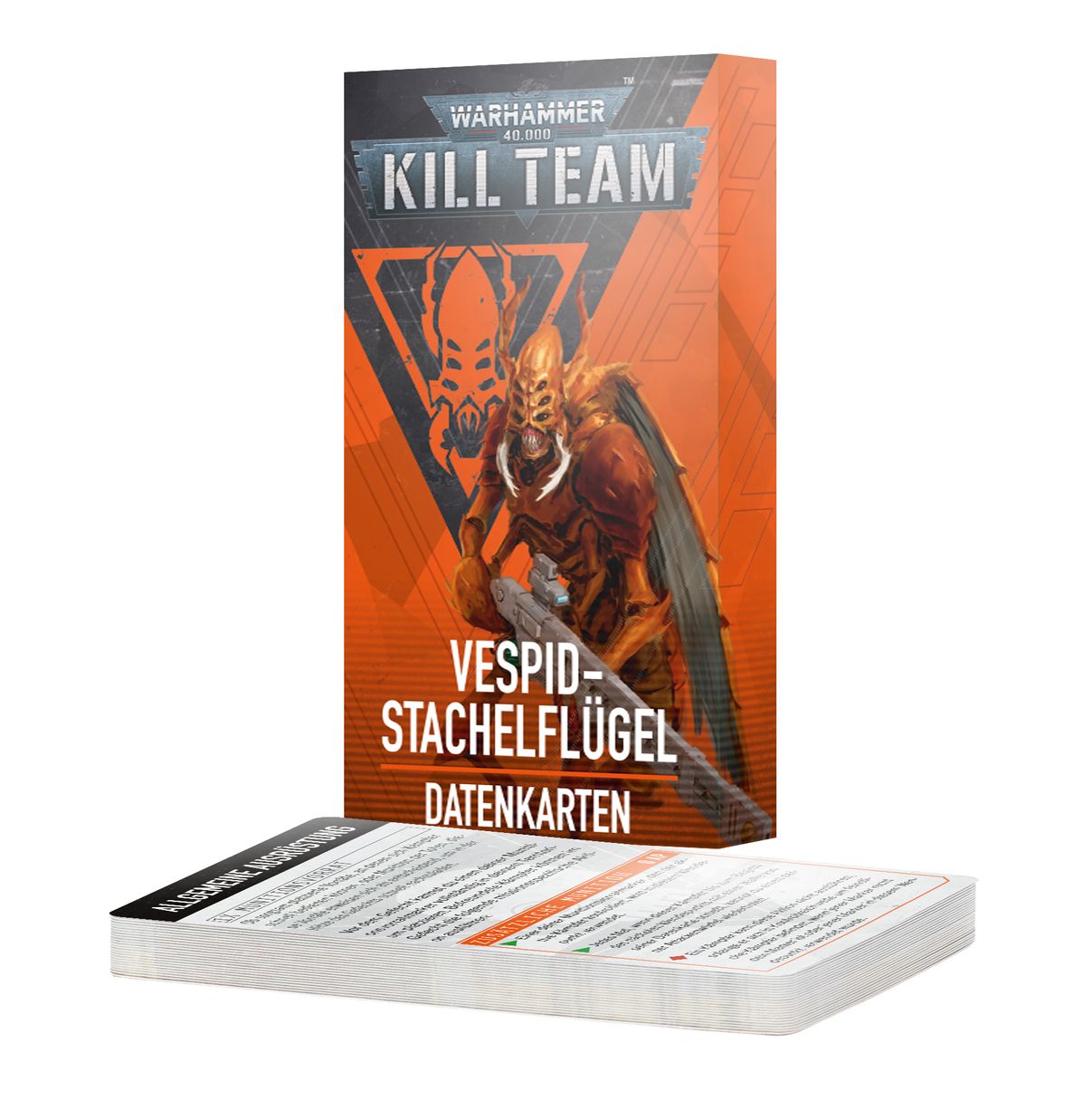 Warhammer 40k: Kill Team - Datacards Vespid Stingwings dt. Warhammer 40k: Kill Team - Datacards Vespid Stingwings dt.