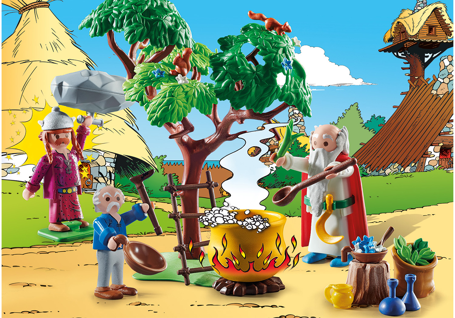 Playmobil: Asterix - Miraculix mit Zaubertrank