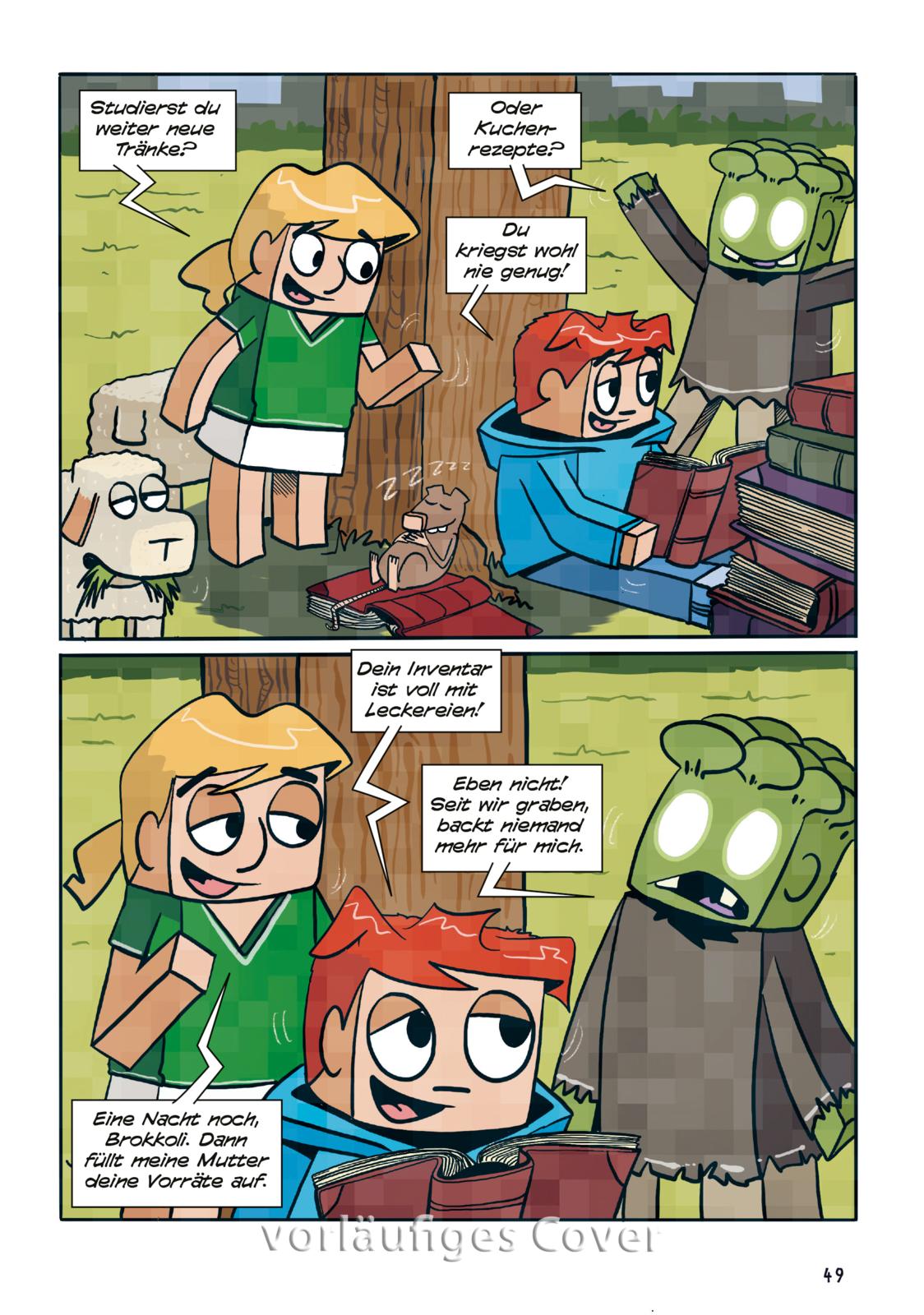 Minecomic Bd.4: Piglins - bis die Lava zischt!