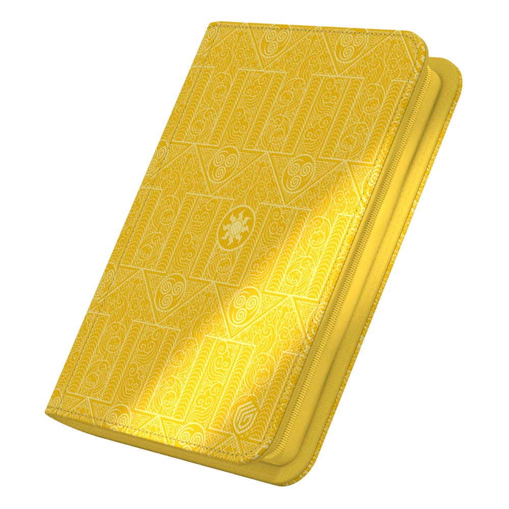Ultimate Guard: Zipfolio 8-Pocket Xenoskin 160 - Avatar Mana Symbol White Hülle, Geldbörse, Gelb, Muster, Kartenfach