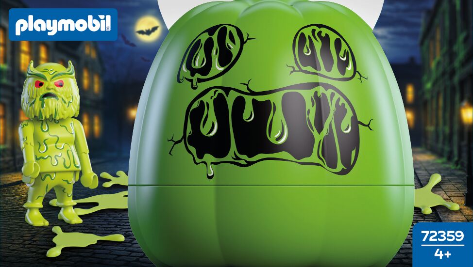 playmobil, figurine, zombie, green, zombie-figure