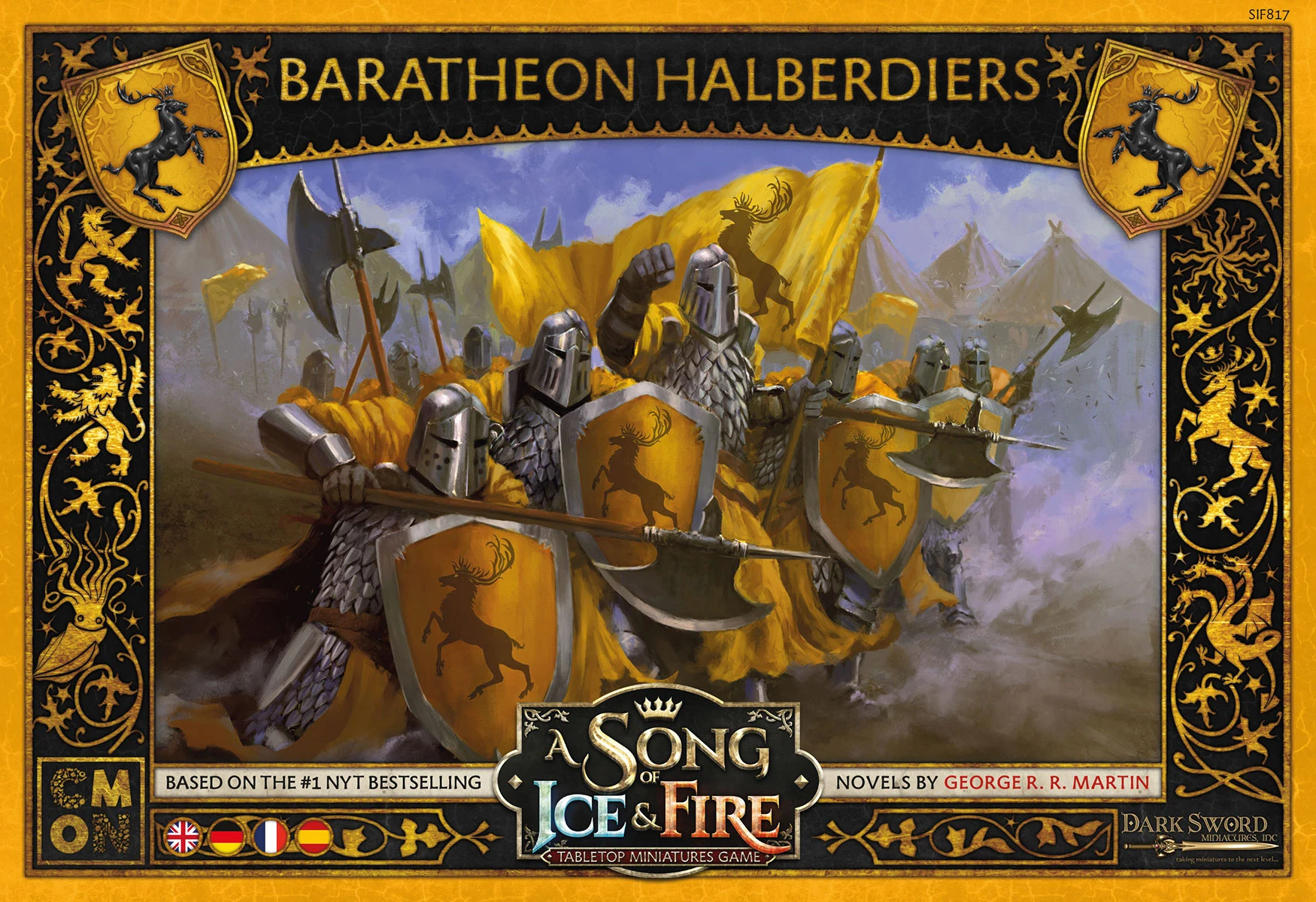 Song of Ice & Fire: Miniaturenspiel - Baratheon Halberdiers Song of Ice & Fire: Miniaturenspiel - Baratheon Halberdiers