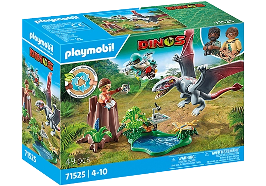 Playmobil: Dinos - Beobachtungsstation für Dimorphodon