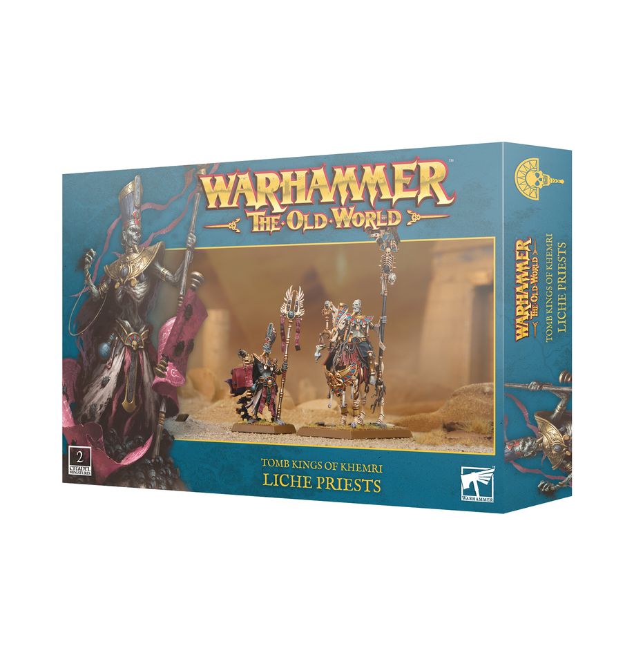 Warhammer: The Old World Khemri - Liche Priests Warhammer: The Old World Khemri - Liche Priests