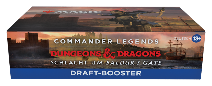 Magic CCG dt.: Commander Legends 2 - Baldurs Gate Draft-Booster Display